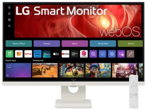 Monitor LG 27" IPS 4K 60Hz Smart TV Blanco