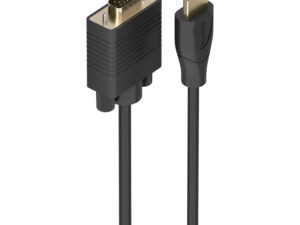 Conversor AISENS VGA/M a HDMI/M 1.5m Negro