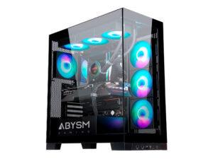 Caja Abysm Danube Sava H500 ARGB ATX Negra