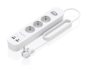Regleta AISENS 3 Tomas 2xUSB-C 2xUSB-A