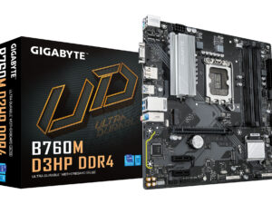 GIGABYTE B760M D3HP DDR4: (1700) 4DDR4 VGA HDMI mATX