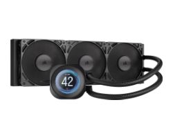 Ref. Líquida Corsair LCD 3x120mm Negro