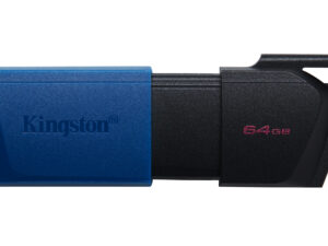 Pendrive Kingston 64Gb USB-A 3.0 Negro/Azul