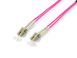 Fibra Óptica EQUIP LC/M OM4 10m Gris/Violeta