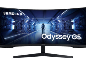 Monitor Samsung 34" WQHD Curvo Negro