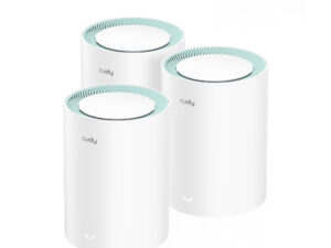 Mesh CUDY AC1200 WiFi 5 Pack 3 Blanco