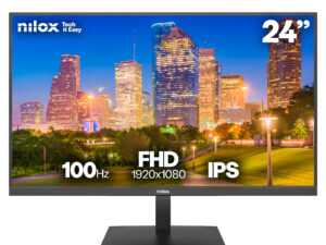 Monitor NILOX 24" IPS FHD 100Hz Negro Monitor NILOX 24" IPS FHD 100Hz Negro