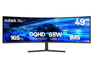 Monitor NILOX 49" 165Hz VA Dual QHD Curvo