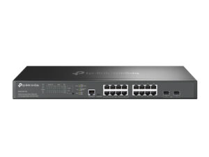Switch TP-Link 16xRJ45 2xSPF+ 10GbE PoE+