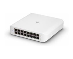 Switch Ubiquiti 16xRJ45 GbE PoE Blanco