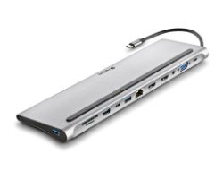 Dock Station NGS USB-C 12en1 Plata