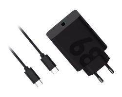 Cargador Motorola 68W Usb-C 1m Negro