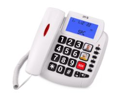 Teléfono Fijo SPC Comfort Volume 2 Blanco