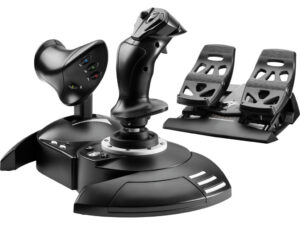 Joystick/Pedales Thrustmaster PC XBox Negro