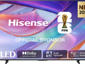 TV Hisense 55" 4K UHD DLED WiFi Smart TV Negro