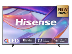 TV Hisense 55" 4K UHD QLED WiFi Smart TV Negro