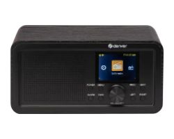 Radio Inteligente DENVER BT Internet Negra