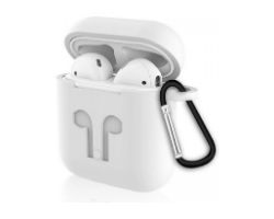 Funda Devia Airpods V1/V2 Silicona Blanca