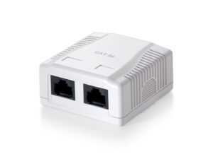 EQUIP Roseta superficie CAT.5e 2 Hembra RJ45