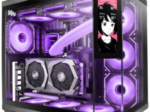 Caja Mars Gaming mATX Mini-ITX Negra