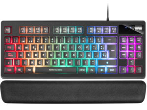 Teclado Mars Gaming TKL LED RGB USB Negro
