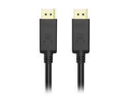 Cable NILOX DP 1.2 4K M/M 3m Negro