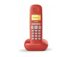 Teléfono Inalámbrico Gigaset A170 ECO DECT Rojo