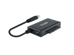 Adaptador TooQ USB-A a SATA 2.5"/3.5" Negro