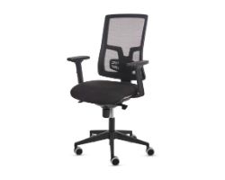 Silla Fellowes Eleganza Ergonómica Negra