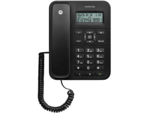 Teléfono Fijo Motorola CT202 Negro