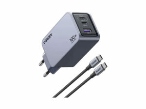 Cargador Ugreen Nexode Pro GaN 100W Gris