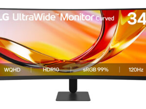 Monitor LG 34" UltraWide 21:9 VA 120Hz Curvo