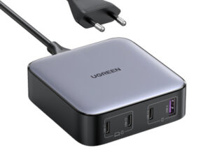 Cargador Ugreen Nexode 100W 1xUSB-A 3xUSB-C Gris