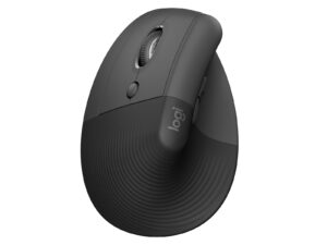 Ratón Vertical LOGITECH Ergo Zurdos Gris