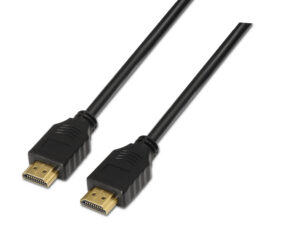Cable AISENS HDMI A/M-A/M 1m Negro