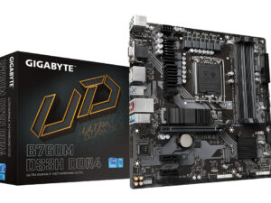 GIGABYTE B760M DS3H DDR4: (1700) 4DDR4 DP VGA HDMI mATX