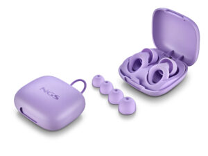 Tapones de oído NGS Silicona Lila
