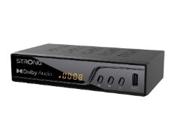 Receptor TDT STRONG DVB-T2 4K USB HDMI Negro