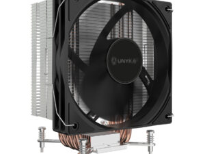 Ventilador CPU UNYKA UNYCOOL H61 Negro/Gris Ventilador CPU UNYKA UNYCOOL H61 Negro/Gris