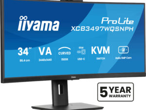 Monitor iiyama 34" 120Hz UWQHD Curvo