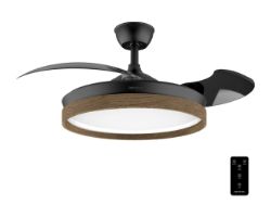 Ventilador Techo CECOTEC Aero 4320 Invisible Wood&BlacK Ventilador Techo CECOTEC Aero 4320 Invisible Wood&BlacK