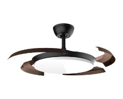 Ventilador de Techo CECOTEC 4500 Puzzle Invisible Black