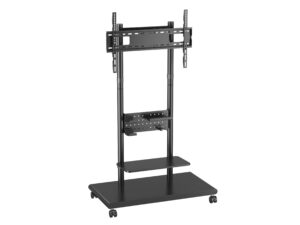 Soporte Suelo EQUIP 50"-90" con Ruedas Negro Soporte Suelo EQUIP 50"-90" con Ruedas Negro