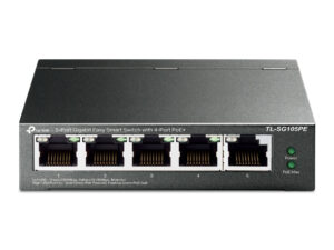 Switch TP-Link 5xRJ45 GbE PoE+ 65W Negro