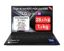 LG U7-258V 32Gb 512Gb 16" W11H Negro LG U7-258V 32Gb 512Gb 16" W11H Negro