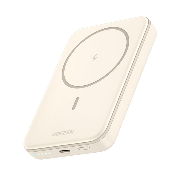 Powerbank Ugreen 10000mAh Inalámbrico Qi Beige Powerbank Ugreen 10000mAh Inalámbrico Qi Beige