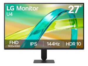 Monitor LG 27" FHD IPS 120Hz 1ms Negro