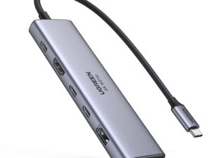 Hub Ugreen USB-C 7 en 1 Gris