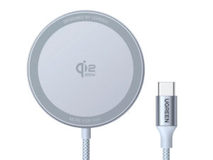 Cargador Ugreen MagFlow Inalámbrico 25W Gris
