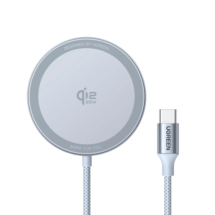 Cargador Ugreen MagFlow Inalámbrico 25W Gris Cargador Ugreen MagFlow Inalámbrico 25W Gris